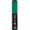 Uni-ball Posca Marqueur pointe large biseautée Vert foncé