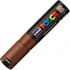 Uni-ball Posca Marqueur pointe large biseautée Marron