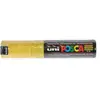 Uni-ball Posca Marqueur pointe large biseautée Jaune paille