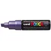 Uni-ball Posca Marqueur pointe large biseautée Violet métal