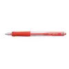 Uni-ball Laknock Stylo bille rétractable écriture moyenne 1mm Rouge