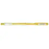 Uni-ball Stylo roller Signo Pastel - Ecriture moyenne - Jaune - Signo