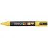 Uni-Ball Verfstift - Oker - Waterbasis - Conische punt medium - 1 stuk