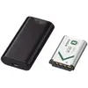 SONY Kit batterie et chargeur de voyage USB ACCTRDCX, noir