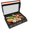 Plancha électrique Blackstone 22 pouces avec couvercle en verre - Noir