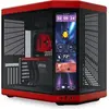 HYTE Y70 Touch Infinite Black Cherry - Midtowermodel - E-ATX - zwart, rood