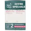 ROC Keops Déodorant à Bille Peau Sensible - Lot de 2 x 30ml