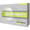 TaylorMade Tour Response Stripe Golfballen 2026 - Geel - 12 Stuks