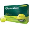 TaylorMade Tour Response Golfballen 2025 - Geel - 12 Stuks