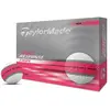 TaylorMade Tour Response Stripe Golfballen 2025 - Roze - 12 Stuks