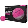 TaylorMade SpeedSoft Ink Hi-Vis Golfballen 2025 - Roze