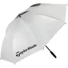 Taylormade 60 Double Canopy Sunbrella Golfparaplu 2025 - Zilver Zwart