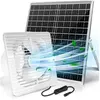 OMEGASBACK Ventilateur dextraction solaire 22W panneau solaire ventila...