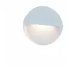 Balise Murale Extérieure led D15 6W IP65 Blanc Sablé zambelis - Blanc ...