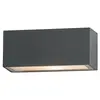 Larissa Lighting - Bankya Applique Extérieure Applique 1x E27 Graphite...