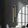 Zambelis - Applique Murale Intérieure led 13W Variable Doré et Noir Blanc chaud - 3000K