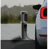 Borne Extérieure led 50cm 7W Graphite Avec 2 Prises Zambelis Blanc cha...