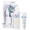 KORRES Yoghurt Sonnenpflege Set SPF50+ - kühlend & schützend Persoonli...
