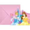 Procos Uitnodigingen Prinsesses (6 stuks)