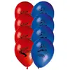 PROCOS Ballons Spiderman (x8) - Spiderman - Paquet de 8 ballons - Ballon classique - Ballon hélium - Pompe à pied