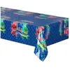 Nappe - Pyjamasques - 120 x 180 cm - Plastique fin - Bibou, Gluglu et Yoyo