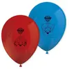 8 x Ballons Latex PAT PATROUILLE Paw Patrol Rouge/Bleu ANNIVERSAIRE