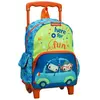 CMP Sac à dos à roulettes maternelle Fisher Price Singe Fun 30 CM