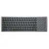 Clavier sans fil DELL KB740 - QWERTZ Allemand - Gris, Noir - RF + Bluetooth - Autonomie de batterie de 36 mois