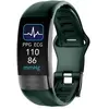 Wirlsweal P11 plus Montre Connectée étanche 0,96" 130 mAh USB ECG + PPG tension artérielle et fréquence cardiaque - Vert