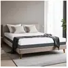 Matelas TANHK à mémoire haute densité 165x195, 20cm, Ferme, Hypoallergénique, Housse amovible,  Fabriquée en Italie