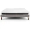 Matelas TANHK de circulation d'air frais 100x190, 20cm,  Souple à mi-ferme, Hypoallergénique, Housse amovible, Fabriquée en Italie