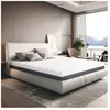 Matelas TANHK à mémoire 130x190, 20cm, Mi-ferme, Orthopédique, Hypoallergénique, Housse amovible, Fabriqué en Italie