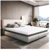 Matelas TANHK à mémoire 120x190, 20cm, Mi-ferme, Orthopédique, Hypoallergénique, Housse amovible, Fabriqué en Italie