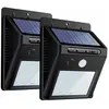 LABLANC 2 Pack led Solaire à Jardin Lumière sans fil, 20LED Éclairage ...