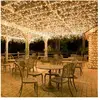 TIGREZY Lumineuse Arbre de Noël, 100M 800 led Fairy Lights Extérieur et Intérieur Blanc Chaud Prise 8 Modes Étanche pour Sapin Fenêtre Maison Soirée Mariage