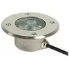 TIGREZY Spot Encastrable led Exterieur Terrasse Très Mince 3W Spot led Encastrable Exterieur IP68 Étanche Corps en Acier Inoxydable Utilisé pour Trottoir