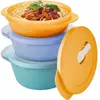 Boîte alimentaire TUPPERWARE Crystalwave ronds 0.4l  0.6l  0.8l