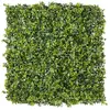 GARDENODE Mur végétal artificiel extérieur et intérieur prêt à poser 1m x 1m Lierre