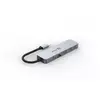 XtremeMac 5-ports USB-C Hub Max Pro - 100W - Grijs