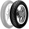 Dunlop Pneu Arrière Custom Gt502 70v Tl