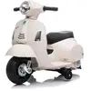 Vespa GTS - Elektrische Scooter 6V - voor Kinderen - tot 3 jaar - Wit