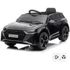 Audi RS6 Elektrische Kinderauto 12V - 1 tot 5 jaar - Bluetooth - Zwart
