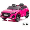 Audi RS6 Elektrische Kinderauto 12V - 1 tot 5 jaar - Bluetooth - Roze