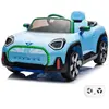 Mini Aceman - Elektrische Kinderauto 12V - 1 tot 5 jaar - Blauw