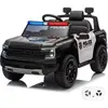 Ford Raptor - Voiture De Police Électrique 12v - 1 A 5 Ans - Noir