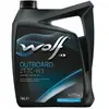 Wolf Outboard 2T TC-W3 olie voor buitenboord motoren 2 takt ,  4 ltr, maritiem, Nautic