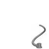 KitchenAid 5KSMBLSD Crochet de pétrissage, revêtement argenté, Ustensi...