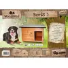Duvo+ Hondenhok Boris 4 Classic - Bruin - 142 x 93 x 97cm