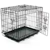 Duvo Topline Hondenbench 2 Deurs - Zwart - 123 x 77 x 83 cm