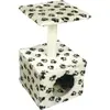 Duvo+ Krabpaal Christa 3Kleuren Pootjes - Krabpaal - 31cm x 31cm x 57c...
